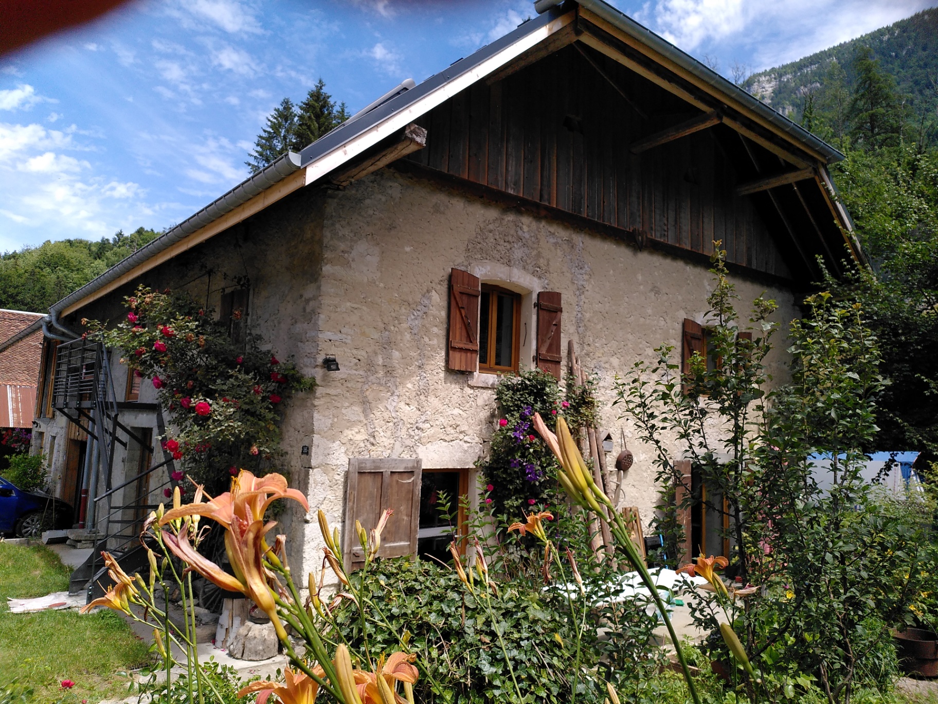 Gîte des Redans en été