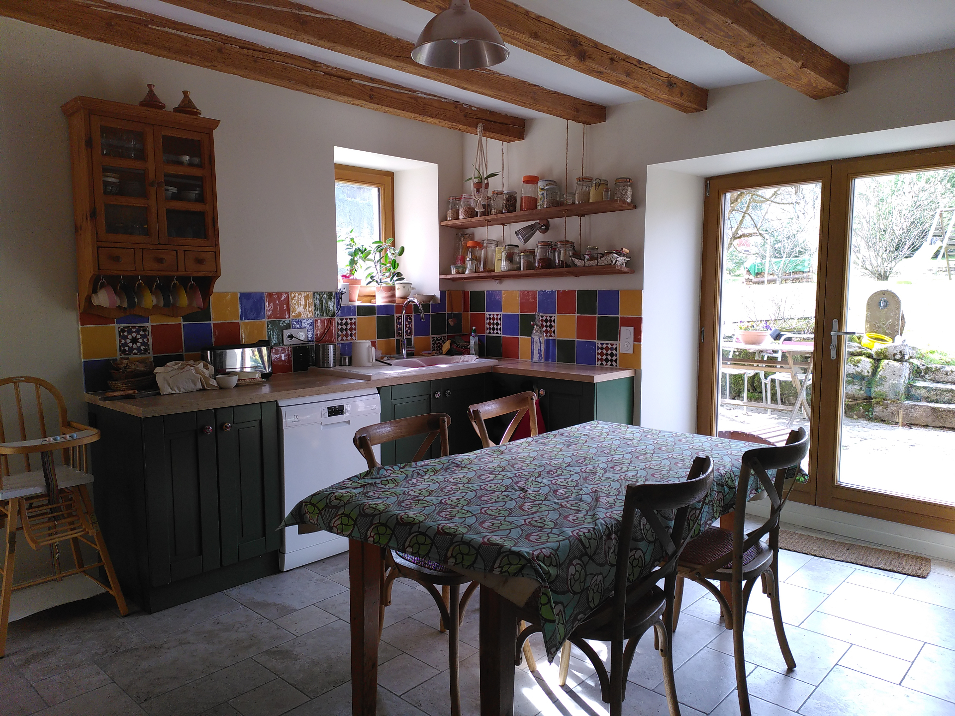 Cuisine où sont pris les repas