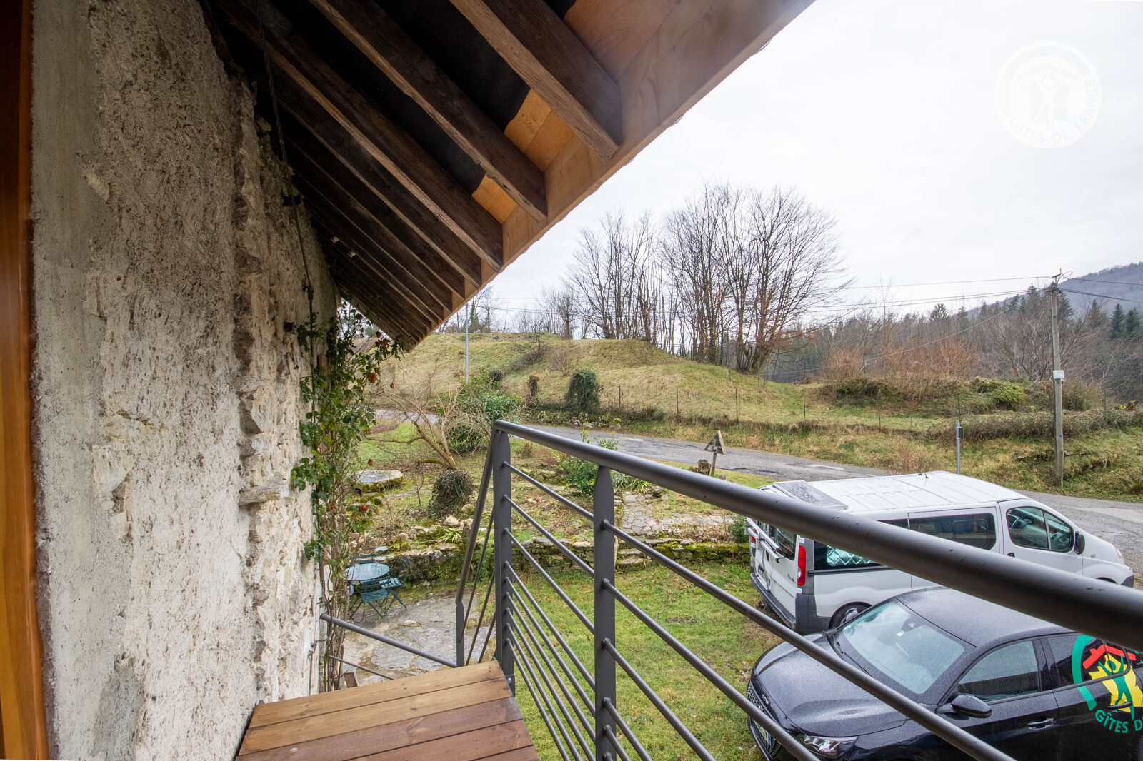 Vue depuis le balcon