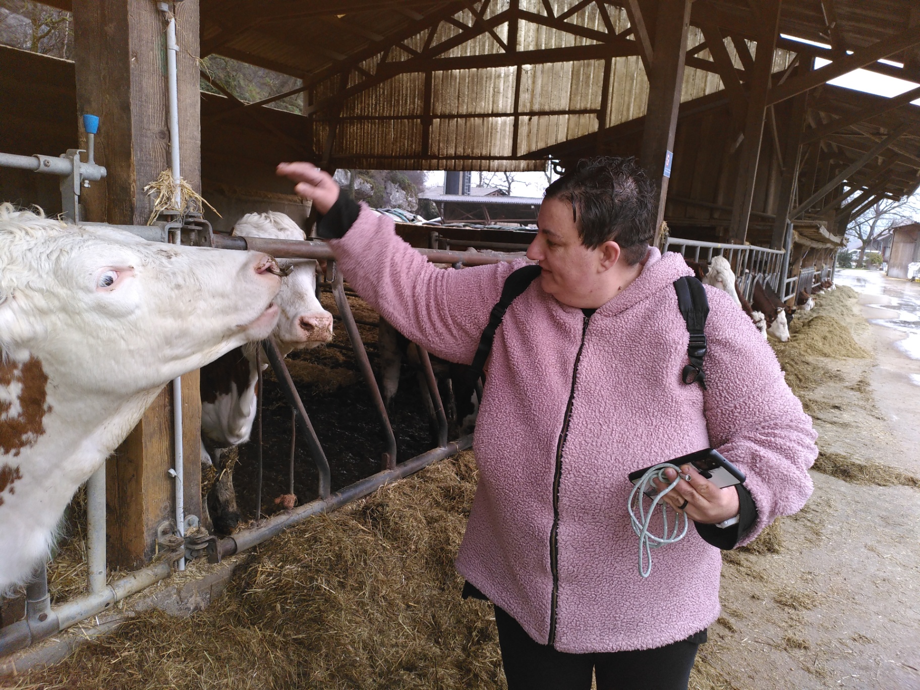 Visite à la ferme