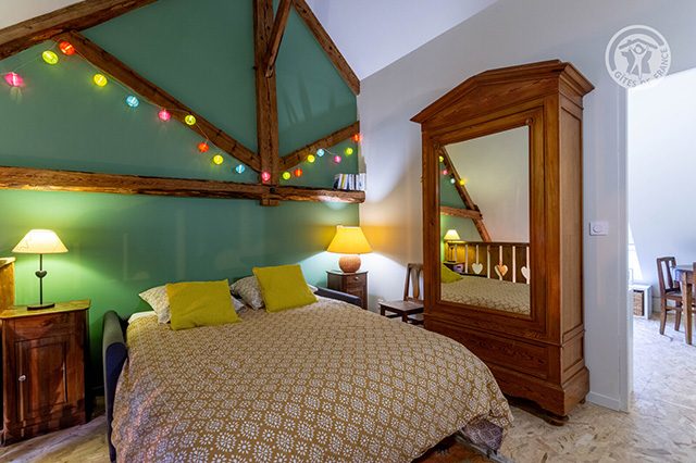 Mezzanine - chambre avec lit double